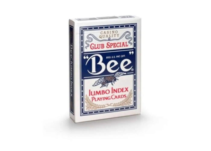 Карты игральные Bee Jumbo Index (blue)
