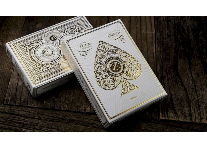 Карти гральні Theory11 Artisan White edition