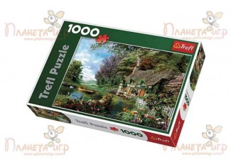 Пазл Уютная хижина, 1000 эл.