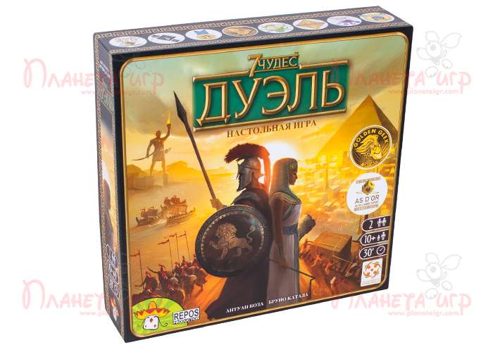 7 Чудес: Дуэль (7 Wonders: Duel) (рус.)