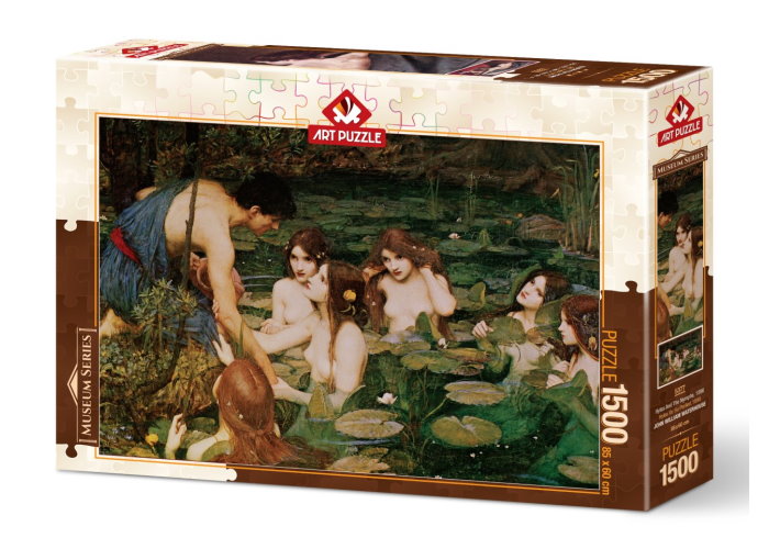 Пазл Гилас и нимфы, 1896, 1500 эл.