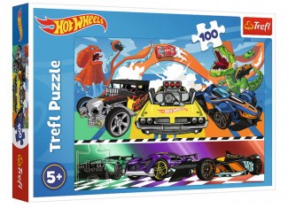 Пазл Швидкісні авто, Hot Wheels, 100 ел.