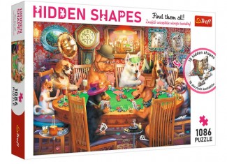 Пазл Hidden Shapes Нічні ігри, 1086 ел.