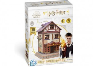 Пазл 3D Товари для Квідичу, Гаррі Поттер (Quality Quidditch Supplies Set 3D puzzle) (71 ел.)