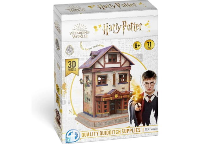 Пазл 3D Товари для Квідичу, Гаррі Поттер (Quality Quidditch Supplies Set 3D puzzle) (71 ел.)