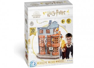 Пазл 3D Відьмацькі витівки Візлі, Гаррі Поттер (Weasley&rsquo;s Wizard Wheezes Set 3D puzzle) (62 ел.)