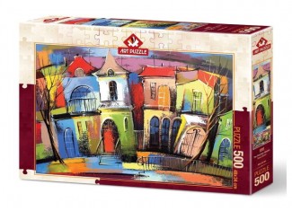 Пазл Казкові будиночки, 500 ел.