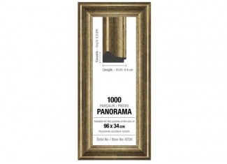 Рама для пазлов 1000 эл. (панорама) (43 мм) (серебряная)
