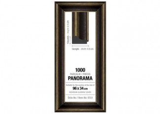 Рама для пазлів 1000 ел. (панорама) (43 мм) (чорна)
