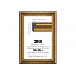 Рама для пазлов 2000 эл. (43 мм) (золотая)