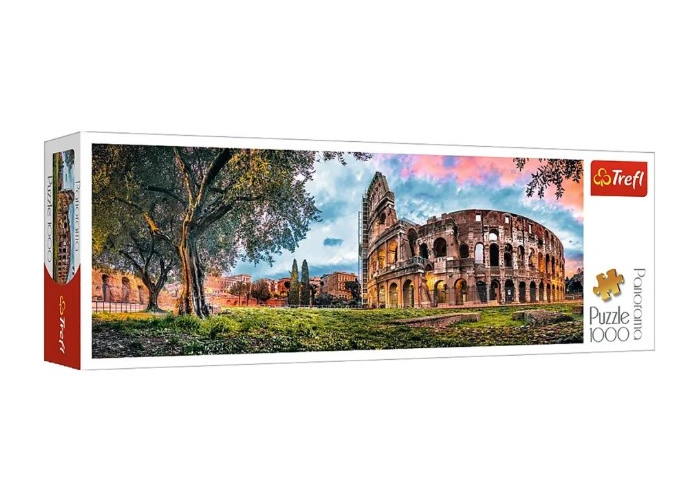 Пазл Колизей на рассвете, Рим, Италия, 1000 эл. (панорама)