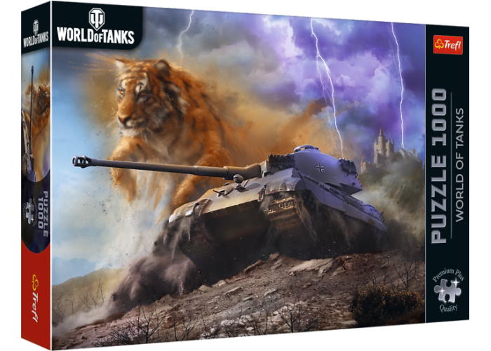 Пазл Тигр II, World of Tanks, 1000 ел.