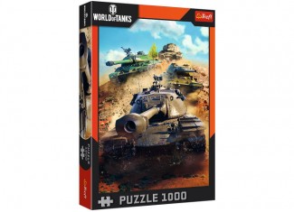 Пазл Танки в бою, World of Tanks, 1000 ел.