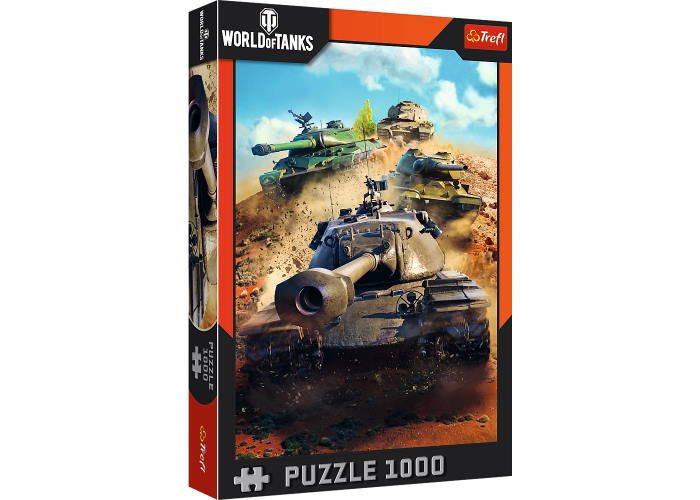 Пазл Танки в бою, World of Tanks, 1000 ел.