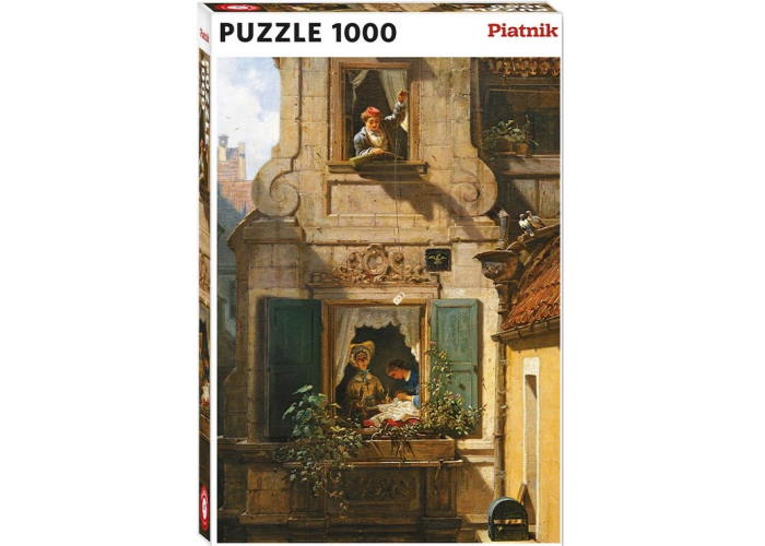 Пазл Любовное письмо, Карл Шпицвег, 1000 эл.