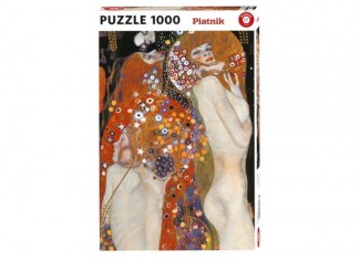 Пазл Водяные змеи, Густав Климт, 1000 эл.