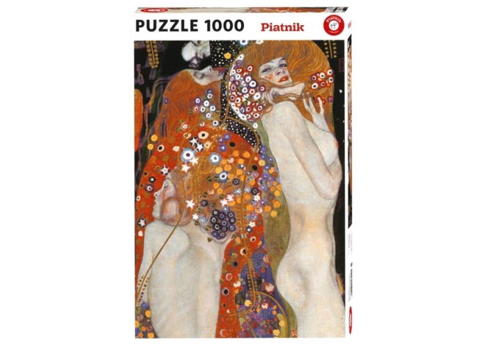 Пазл Водяные змеи, Густав Климт, 1000 эл.