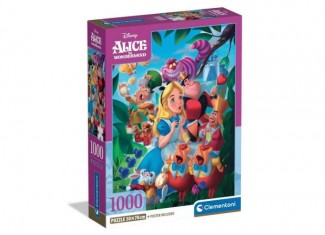 Пазл Алиса в стране Чудес и её друзья, Дисней (Disney Alice in Wonderland Puzzle - 1000 pcs.), 1000 эл.