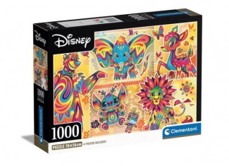 Пазл Герої мультфільмів, Дісней (Disney Classics Puzzle - 1000 pcs.), колаж, 1000 ел.