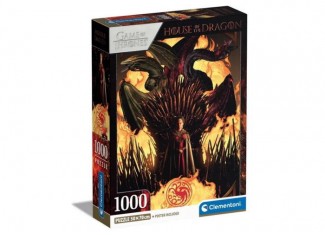 Пазл Дом чудовища - Дом Дракона, Игра Престолов (House of the Dragon Game of Thrones Puzzle - 1000 pcs.), 1000 эл.