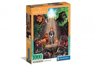 Пазл Львенок и его друзья, Король Лев, Disney (Disney The Lion King Puzzle - 1000 pcs.), 1000 эл.