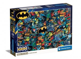 Пазл Impossible: Бэтмен, DC Comics (Impossible Batman DC Comics Puzzle - 1000 pcs.), коллаж, 1000 эл.