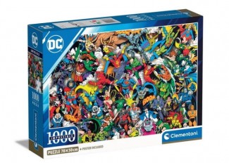 Пазл Impossible: Невыполнимое, DC Comics (Impossible DC Comics Puzzle - 1000 pcs.), 1000 эл.