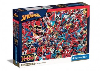Пазл Impossible: Человек-паук, Marvel (Impossible Spiderman Marvel Puzzle - 1000 pcs.), коллаж, 1000 эл.