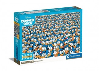 Пазл Impossible: Дональд Дак, Disney (Impossible Disney Donald Duck Puzzle - 1000 pcs.), колаж, 1000 ел.