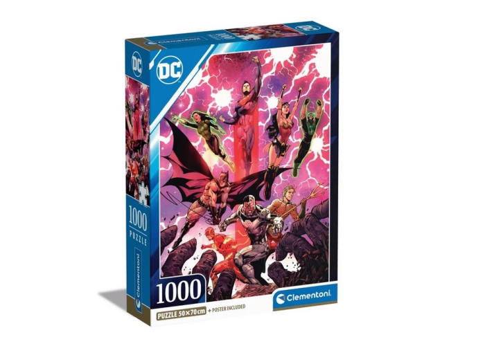 Пазл Объединение правосудия, DC Comics (DC Comics Puzzle - 1000 pcs.), 1000 эл.