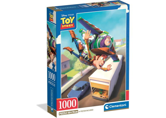 Пазл Полет героев, История игрушек, Disney/Pixar (Toy Story Disney Pixar Puzzle - 1000 pcs.), 1000 эл.