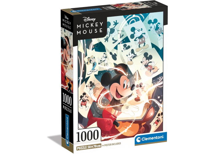 Пазл Приключения веселого мышонка, Микки Маус, Disney (Disney Mickey Mouse Puzzle - 1000 pcs.), 1000 эл.