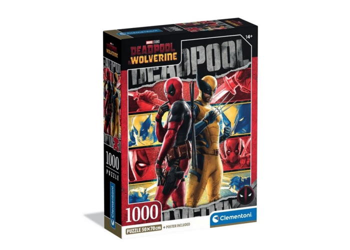 Пазл Дэдпул и Росомаха, Marvel (Marvel Deadpool Puzzle - 1000 pcs.), 1000 эл.