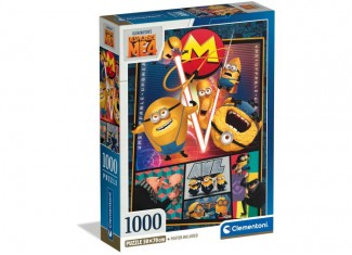 Пазл Безумные друзья, Гадкий Я 4, Illumination's (Despicable Me 4, Illumination's Puzzle - 1000 pcs.), 1000 эл.