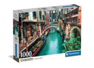 Пазл High Quality Collection: Венецианский канал, Италия (High Quality Collection - Venice Canal Puzzle - 1000 pcs.), 1000 эл.