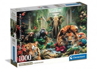 Пазл High Quality Collection: Мистические джунгли (High Quality Collection - Mystic Jungle Puzzle - 1000 pcs.), 1000 эл.