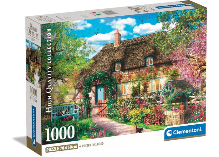 Пазл High Quality Collection: Старый дом (High Quality Collection - The Old Cottage Puzzle - 1000 pcs.), 1000 эл.