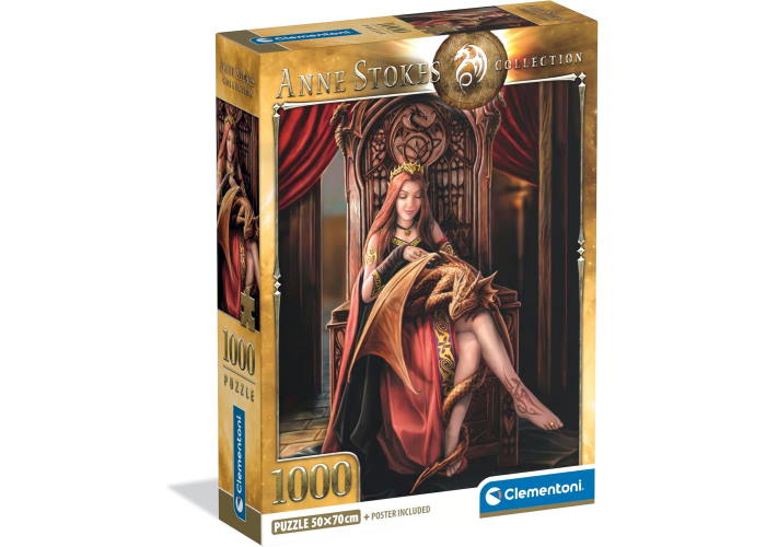 Пазл Anne Stokes Collection: Друзья навек, Энн Стоукс (Anne Stokes Collection - Friends Forever Puzzle - 1000 pcs.), 1000 эл.