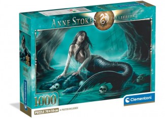 Пазл Anne Stokes Collection: Плач Сирены, Энн Стоукс (Anne Stokes Collection - Siren's Lament Puzzle - 1000 pcs.), 1000 эл.