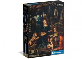 Пазл Museum Collection: Мадонна в скалах, Леонардо да Винчи (Museum Collection - Leonardo Da Vinci - Virgin of the Rocks Puzzle - 1000 pcs.), 1000 эл.