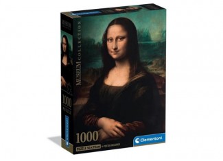 Пазл Museum Collection: Мона Лиза, Леонардо да Винчи (Museum Collection - Leonardo Da Vinci - Mona Lisa Puzzle - 1000 pcs.), 1000 эл.