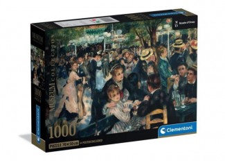 Пазл Museum Collection: Бал в Мулен де ла Галетт, Пьер Огюст Ренуар (Museum Collection - Renoir - Bal du moulin de la Galette Puzzle - 1000 pcs.), 1000 эл.