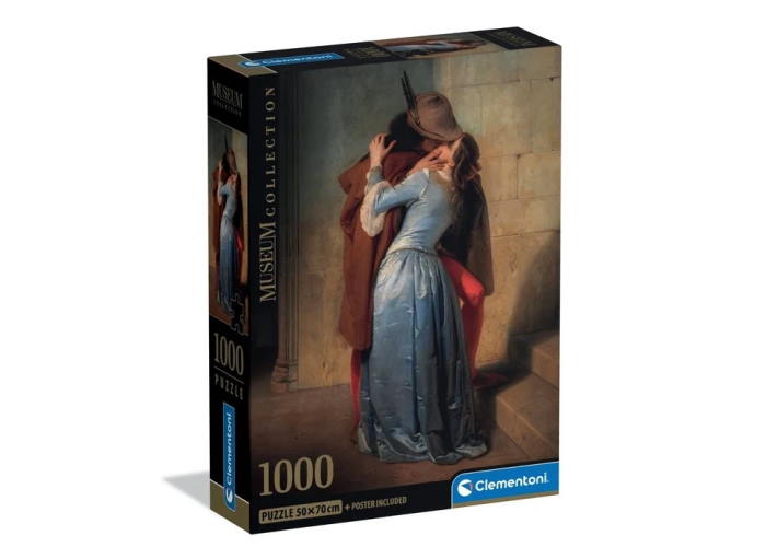 Пазл Museum Collection: Поцелуй, Франческо Айец (Museum Collection - Hayez - The Kiss Puzzle - 1000 pcs.), 1000 эл.