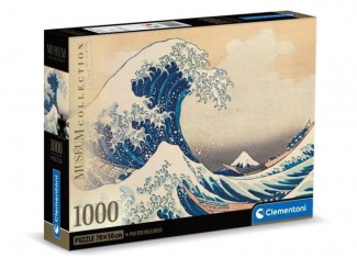 Пазл Museum Collection: Большая волна в Канагаве, Кацусика Хокусай (Museum Collection - Hokusai - The Great Wave Puzzle - 1000 pcs.), 1000 эл.
