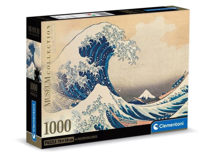 Пазл Museum Collection: Большая волна в Канагаве, Кацусика Хокусай (Museum Collection - Hokusai - The Great Wave Puzzle - 1000 pcs.), 1000 эл.