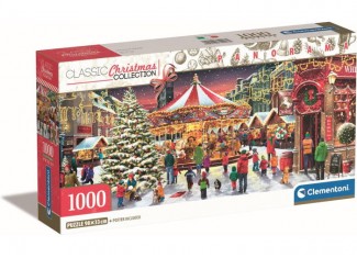 Пазл Classic Christmas Collection: Рождество (Classic Christmas Collection - Christmas Panorama Puzzle - 1000 pcs.), 1000 эл. (панорама)