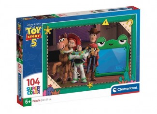 Пазл SuperСolor: История Игрушек 5, Disney/Pixar (SuperСolor - Disney Pixar Toy Story 5 Puzzle - 104 pcs.), 104 эл. 