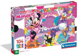 Пазл SuperСolor: Минни Маус, Disney (SuperСolor - Disney Minnie Puzzle - 104 pcs.), 104 эл. 