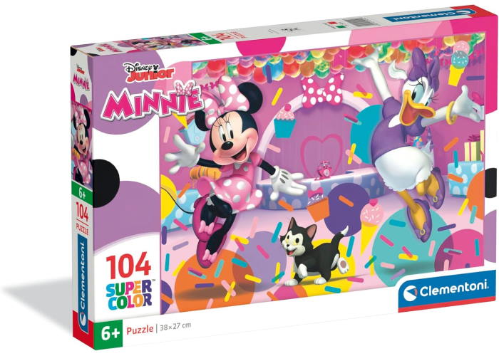 Пазл SuperСolor: Минни Маус, Disney (SuperСolor - Disney Minnie Puzzle - 104 pcs.), 104 эл. 