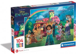 Пазл SuperСolor: Мир магии, Энканто, Disney (SuperСolor - Disney Encanto Puzzle - 104 pcs.), 104 эл. 